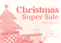 Christmas Mega Sale Postcard