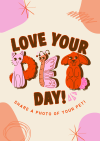 Share Your Pet Love Flyer