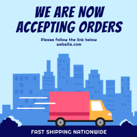 Fast Shipping Instagram Post