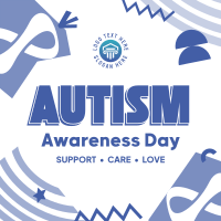 Autism Awareness Day Instagram Post