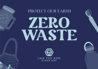 Go Zero Waste Postcard