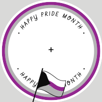 Demisexual Pride Flag Facebook Profile Picture