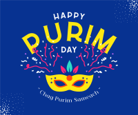 Chag Purim Fest Facebook Post