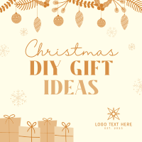 DIY Christmas Gifts Instagram Post
