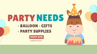 Party Supplies Facebook Event Cover