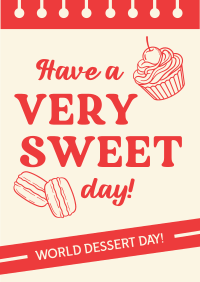 Sweet Dessert Day Flyer