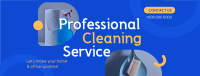 Spotless Cleaning Service Facebook Cover Image Preview