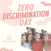 Playful Zero Discrimination Day Instagram Post