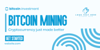 Start Bitcoin Mining Twitter Post