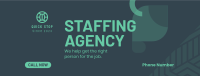 Simple Agency Hiring Facebook Cover Image Preview