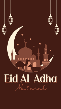 Blessed Eid Al Adha Facebook Story