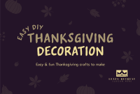 Happy Thanksgiving Pinterest Cover Image Preview