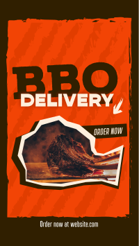 Grilled Barbecue Delivery Instagram Story Design