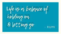 LIfe Balance Quote Video