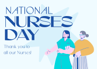 National Nurses Day Postcard example 1