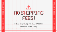 Shipping Fee Promo Facebook Event Cover