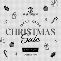 Christmas Eve Sale Linkedin Post Design