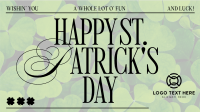Modern Nostalgia St. Patrick's Day Greeting Animation