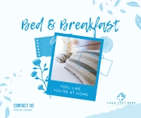 Homey Bed and Breakfast Facebook Post