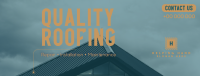 Quality Roofing Facebook Cover