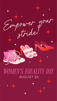 Empower Women Greeting Instagram Story Design