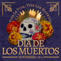 Elegant Dia De Muertos Instagram Post Design