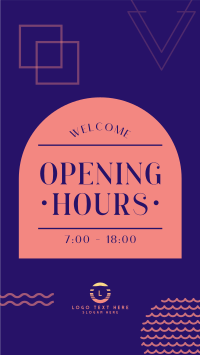 New Opening Hours Instagram Story