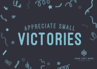 Small Wins Postcard