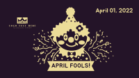 April Fools Clown Banner Facebook Event Cover