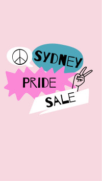 Pride Sale Instagram Story