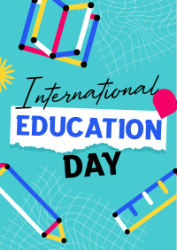 Education Celebration Poster