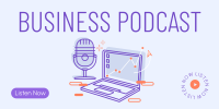 Business 101 Podcast Twitter Post Design