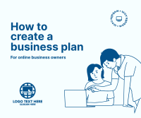 How to Create a Business Plan Facebook Post