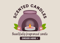 Fragranced Candles Postcard