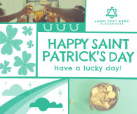 Rustic St. Patrick's Day Greeting Facebook Post