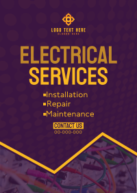 Electrical Service Provider Flyer