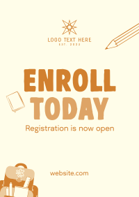 Enrollment Is Now Ongoing Flyer