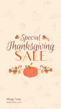Special Thanksgiving Sale Instagram Story