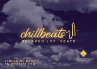 Chill Beats Postcard