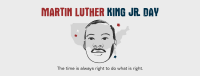 Martin Luther Tribute Facebook Cover Design