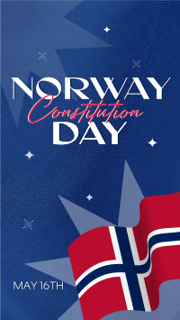 Flag Norway Day Video