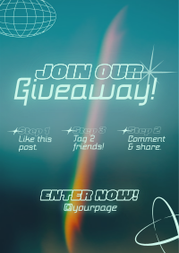 Retro Pop Giveaway Flyer