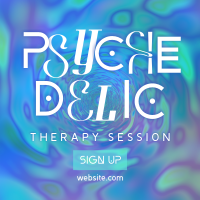 Psychedelic Therapy Session Instagram Post