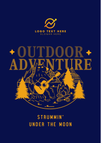 Outdoor Adventure Camping Flyer