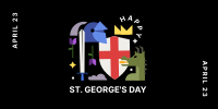 Happy St. George's Day  Twitter Post Image Preview