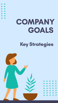 Startup Company Goals Facebook Story