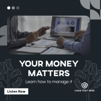 Money Matters Podcast Linkedin Post