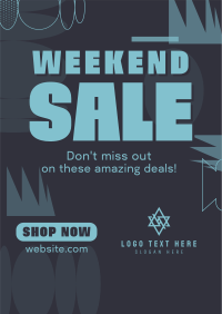 Weekend Sale Poster