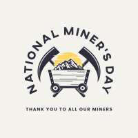 Miners Day Celebration Instagram Post