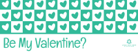 Valentine Retro Heart Facebook Cover